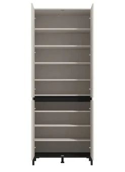 Home affaire Schuhschrank »Flannan, Schuhregal, Schuhkommode, Gesamthöhe 205,5 cm« acht Regale und eine Schublade, Gesamtbreite 80 cm