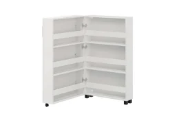 Home affaire Schuhschrank »Islay, Drehtür auf Rollen, B/T/H: 60/32,4/113,2 cm« Schuhkommode mit Platz für ca. 18 Paar Schuhe bis Gr. 40