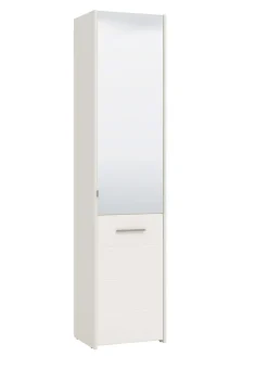 Home affaire Schuhschrank »Menorca Schuhkommode, Lagerschrank, Schuhregal, Breite 47 cm« mit zwei Türen, in modernen und eleganten Farben, mit einem Spiegel