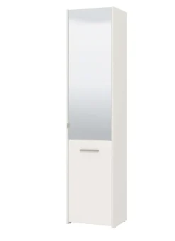 Home affaire Schuhschrank »Menorca Schuhkommode, Lagerschrank, Schuhregal, Breite 47 cm« mit zwei Türen, in modernen und eleganten Farben, mit einem Spiegel