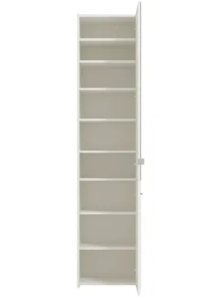 Home affaire Schuhschrank »Menorca Schuhkommode, Lagerschrank, Schuhregal, Breite 47 cm« mit zwei Türen, in modernen und eleganten Farben, mit einem Spiegel