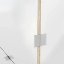 Home affaire Schuhschrank »Shoes Schuhaufbewahrung, Schuhkommode, Schuhregal,« mit 3 Klappen, 2 Böden und 1 Tür, Breite99 cm, Höhe 123 cm