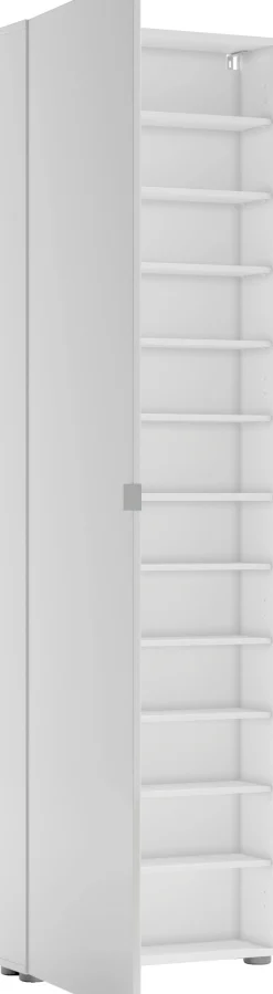 Home affaire Schuhschrank »Tozzi, Schuhregal, Schuhkommode, hochglanz lackiert, nur 20 cm tief« mit sanft schließende Tür, Breite 60 cm, ca. 12 paar Schuhe