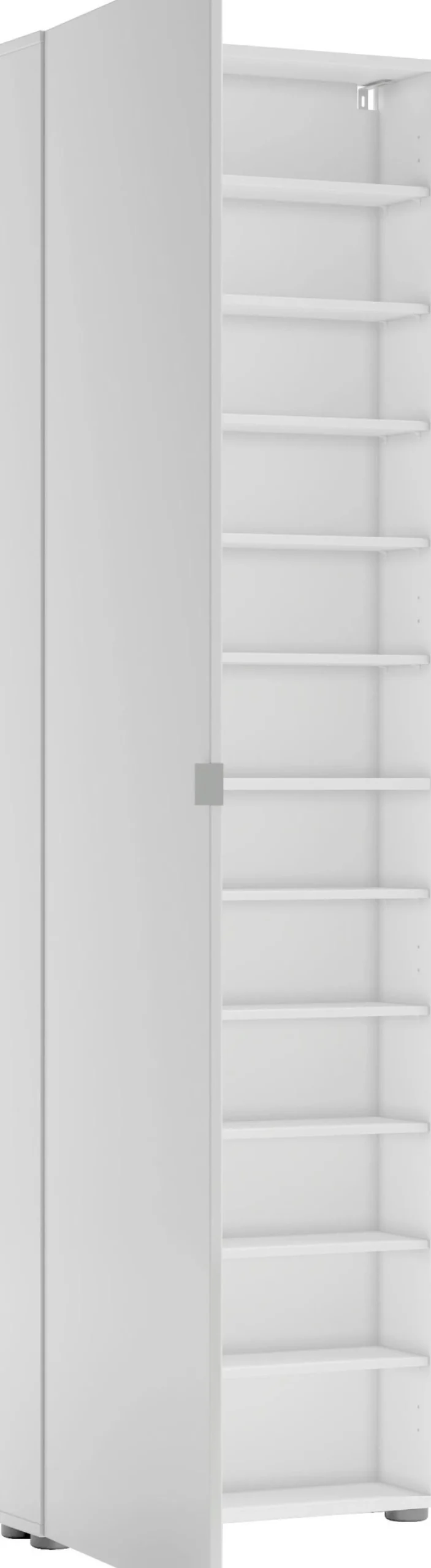 Home affaire Schuhschrank »Tozzi, Schuhregal, Schuhkommode, hochglanz lackiert, nur 20 cm tief« mit sanft schließende Tür, Breite 60 cm, ca. 12 paar Schuhe