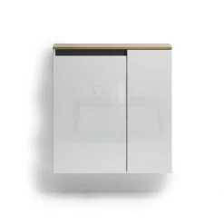 Home affaire Schuhschrank »Zippo, Schuhkommode,Schuhregal,Made in Italy,hängend« 1 Stk. tlg. Front/Korpus Hochglanz lackiert B/T: 80x35 cm,5 Fächer,15 paar Schuhe