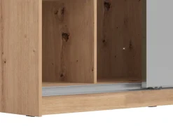 Home affaire Schwebetürenschrank »Mondego mit 2 Kleiderstangen« mit Spiegel, B/T/H 217 cm/ 62,5 cm/ 210 cm