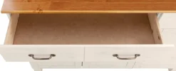 Home affaire Sideboard »Alby« Breite 125 cm, 3 Türen, 2 Schubkästen