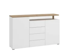 Home affaire Sideboard »Aterno Kommode, Anrichte« Breite 154 cm, mit Push-to-Open Funktion