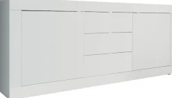 Home affaire Sideboard »Basic Breite 210 cm, Kommode 2 Türen, 3 Schubkästen, Anrichte,« Metallgriff, moderne Rahmenoptik, viel Stauraum, Farbauswahl