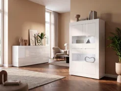 Home affaire Sideboard »Basic Breite 210 cm, Kommode 2 Türen, 3 Schubkästen, Anrichte,« Metallgriff, moderne Rahmenoptik, viel Stauraum, Farbauswahl