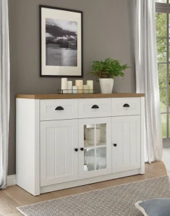 Home affaire Sideboard »Beauvais« Breite ca. 130 cm