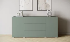 Home affaire Sideboard »BERLIN« Moderne grifflose Kommode Breite 150 cm, 4 Schubkästen/ 2 Türen