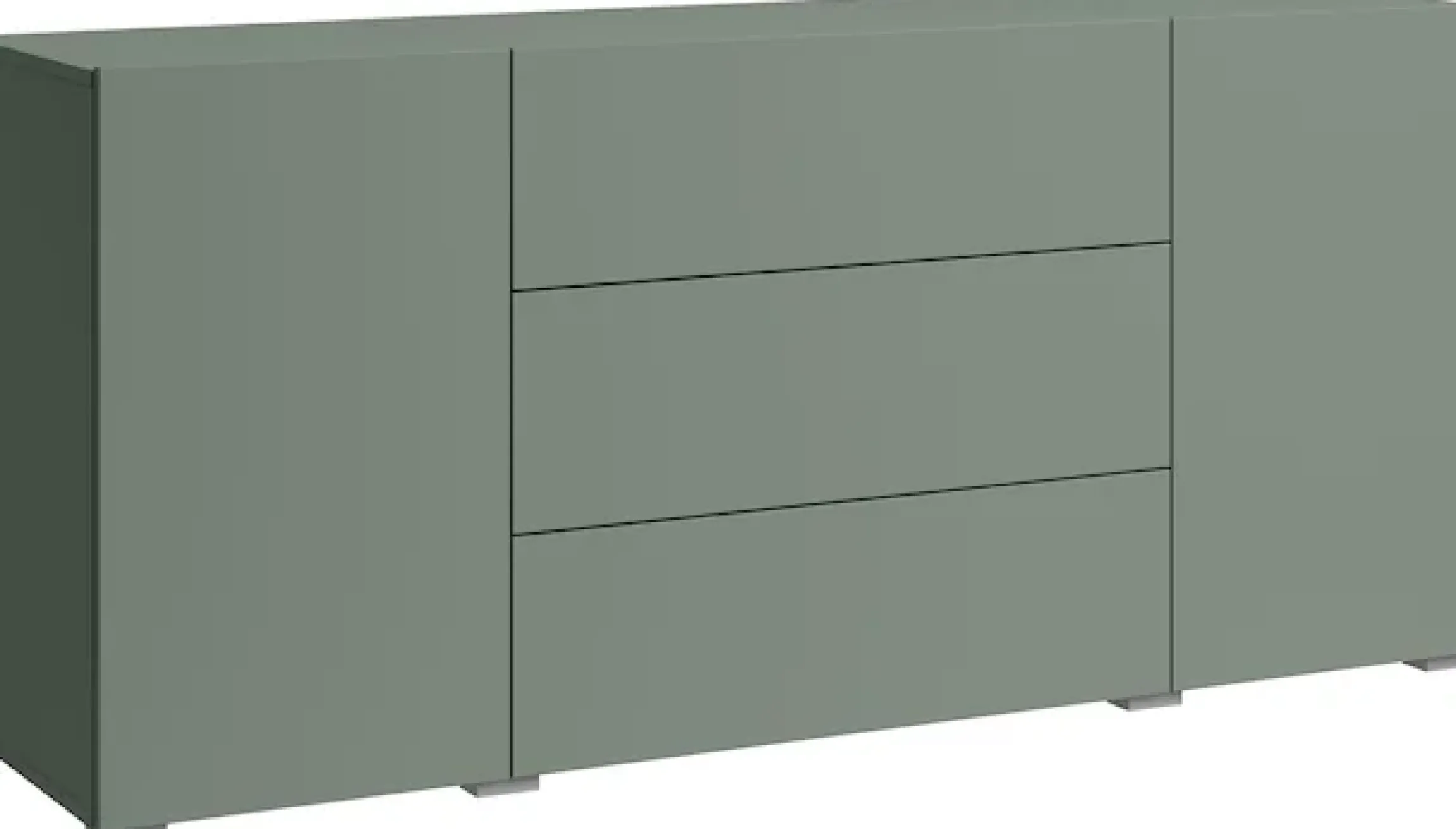 Home affaire Sideboard »BERLIN« Moderne grifflose Kommode Breite 150 cm, 4 Schubkästen/ 2 Türen