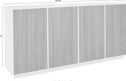 Home affaire Sideboard »bloom« Breite ca. 180 cm