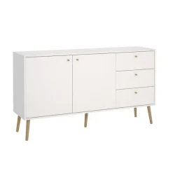 Home affaire Sideboard »Bodo, Aufbewahrung, Schubladenschrank, Sideboard,« Kommode mit 2 Türen, 3 Schubladen, Breite 147 cm