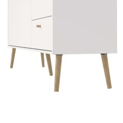 Home affaire Sideboard »Bodo, Aufbewahrung, Schubladenschrank, Sideboard,« Kommode mit 2 Türen, 3 Schubladen, Breite 147 cm