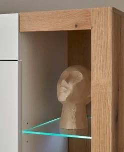 Home affaire Sideboard »Brixen, moderne Kommode, Stauraumelement in Eiche Evoke Dekor« Metallgriffe, ausreichend Stauraum, vielseitig einsetzbar