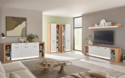 Home affaire Sideboard »Brixen, moderne Kommode, Stauraumelement in Eiche Evoke Dekor« Metallgriffe, ausreichend Stauraum, vielseitig einsetzbar