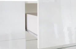 Home affaire Sideboard »Dama Breite 181, Kommode 2 Türen u. 2 Schubkästen, Anrichte« Front in 3D-Optik, viel Stauraum, verschiedene Farben