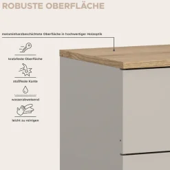 Home affaire Sideboard »EDIL, Breite 180 cm, 5 Türen, 1 Schubkasten, 5 Einlegeböden, 8 Fächer« Garderobenschrank, Schuhschrank, Schuhkommode, Kommode, Anrichte