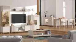 Home affaire Sideboard »Essex, Kommode, Kombikommode, Anrichte, Schrank« Modernes Sideboard: Kaschmir-Dekor, 3 Türen & 2 Schubladen