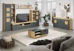 Home affaire Sideboard »Ghent« Packung, 1 Stk. tlg. Sideboard mit 3 Türen & 1 Schublade - (B/T/H) 160/42/86 cm