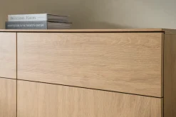 Home affaire Sideboard »Lund, moderner Schrank, Kommode mit Kufengestell« optisch dünner Oberboden, hochwertige Optik, ausreichend Stauraum