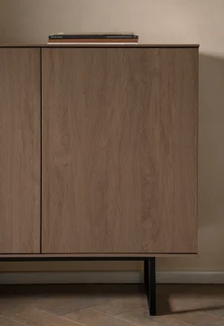Home affaire Sideboard »Lund, moderner Schrank, Kommode mit Kufengestell« optisch dünner Oberboden, hochwertige Optik, ausreichend Stauraum