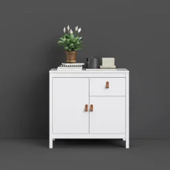 Home affaire Sideboard »Madrid, Aufbewahrung, Schubladenschrank, Sideboard,« mit 2 Türen und 2 Schublade, Breite 82 cm, Höhe 80 cm