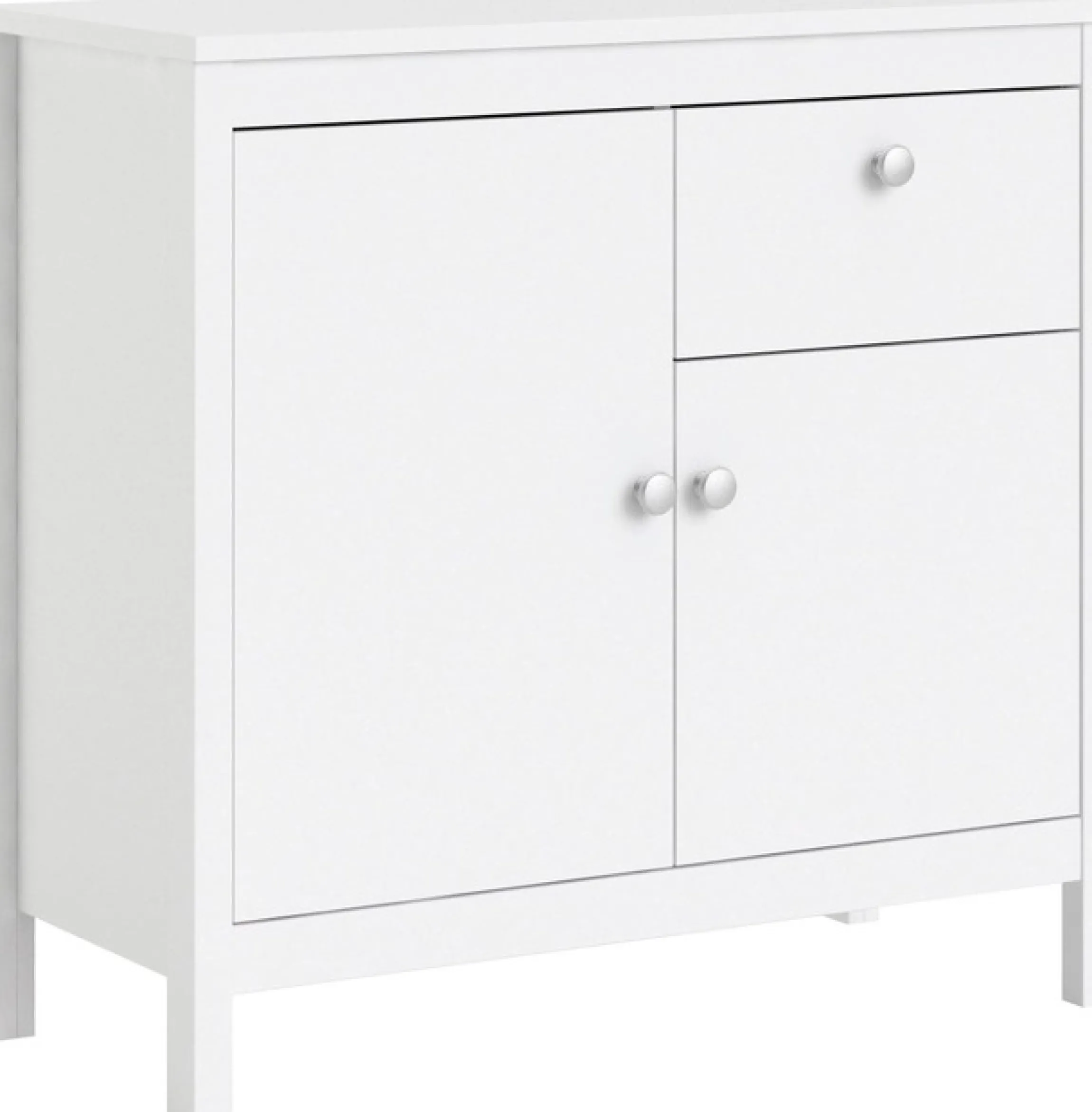 Home affaire Sideboard »Madrid, Aufbewahrung, Schubladenschrank, Sideboard,« mit 2 Türen und 2 Schublade, Breite 82 cm, Höhe 80 cm