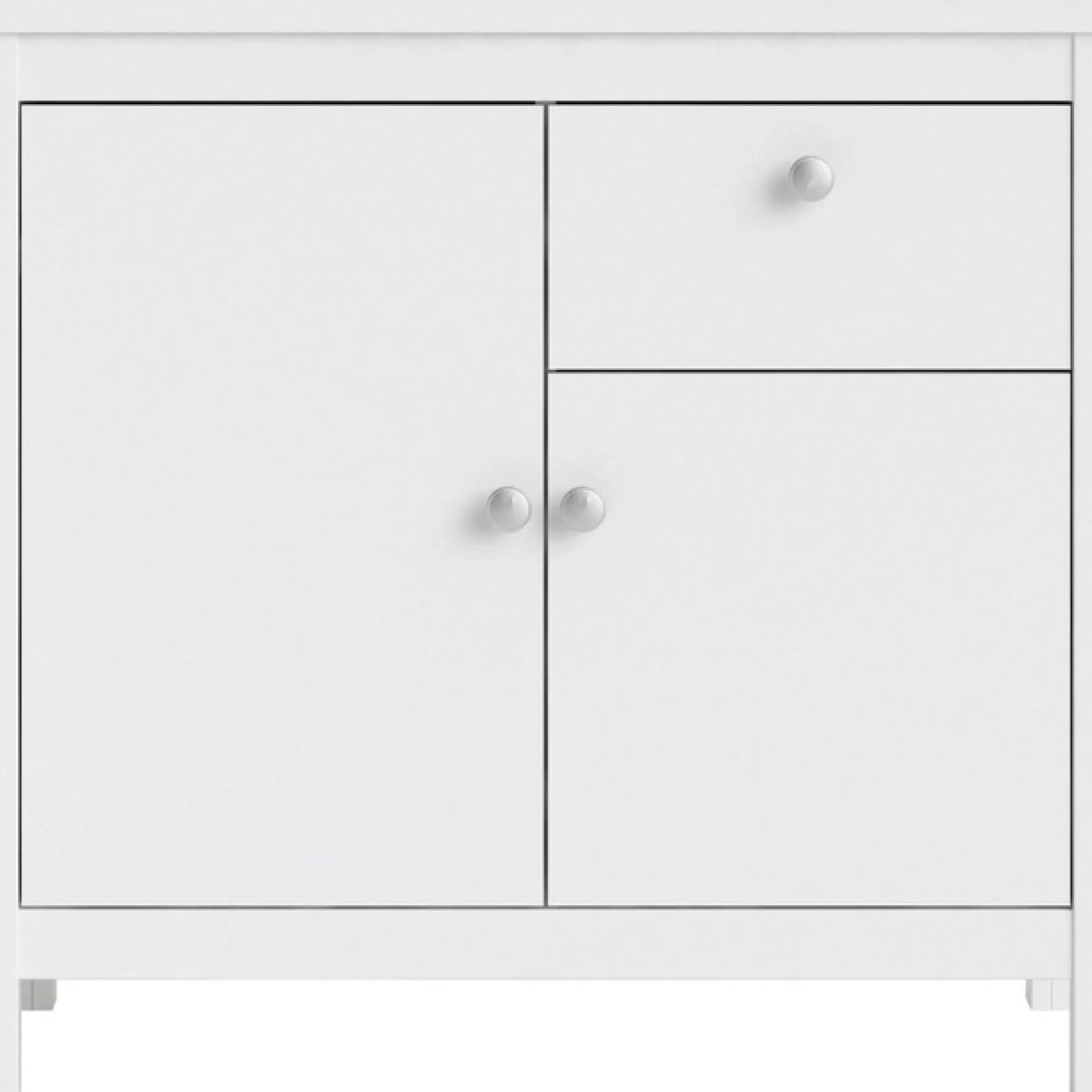 Home affaire Sideboard »Madrid, Aufbewahrung, Schubladenschrank, Sideboard,« mit 2 Türen und 2 Schublade, Breite 82 cm, Höhe 80 cm