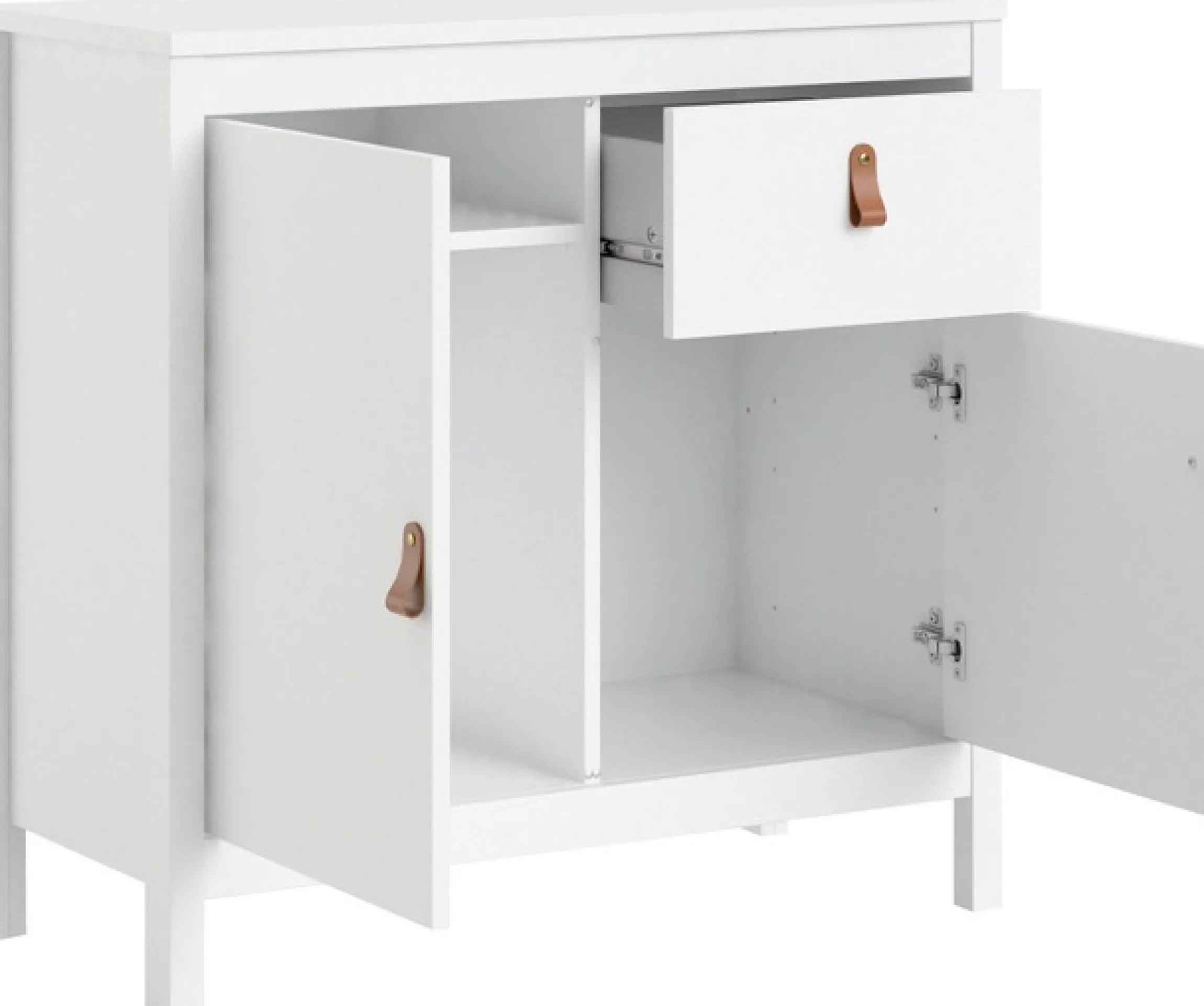 Home affaire Sideboard »Madrid, Aufbewahrung, Schubladenschrank, Sideboard,« mit 2 Türen und 2 Schublade, Breite 82 cm, Höhe 80 cm