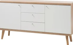 Home affaire Sideboard »Merle« im skandinavischen Design, Breite 160 cm
