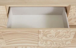 Home affaire Sideboard »Miro« Breite 241 cm mit dekorativem Siebdruck