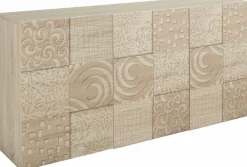 Home affaire Sideboard »Miro« Breite 181 cm mit dekorativem Siebdruck