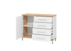 Home affaire Sideboard »Mondego Kommode mit 1 Tür und 4 Schubkästen«