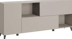 Home affaire Sideboard »Phuket, Kommode mit 1 Tür, 2 Klappen und offenen Fächern« 1 Stk. tlg. 180 cm breit, modernes Design mit viel Stauraum