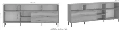 Home affaire Sideboard »Pozzi« Breite ca.180 cm