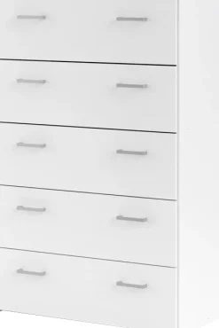 Home affaire Sideboard »Space Kommode, Aufbewahrung, Schubladenschrank« 5 Schubladen, viel Stauraum, Breite 74 cm , Höhe 115 cm