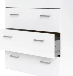 Home affaire Sideboard »Space Kommode, Aufbewahrung, Schubladenschrank« 5 Schubladen, viel Stauraum, Breite 74 cm , Höhe 115 cm