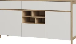 Home affaire Sideboard »Stranda, moderner Schrank, Kommode im Scandi-Style, 165 cm breit« elegante Rahmenoptik, ausreichend Stauraum, vielseitig einsetzbar
