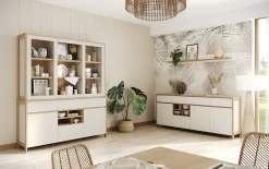 Home affaire Sideboard »Stranda, moderner Schrank, Kommode im Scandi-Style, 165 cm breit« elegante Rahmenoptik, ausreichend Stauraum, vielseitig einsetzbar