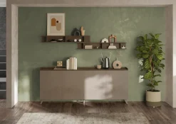 Home affaire Sideboard »Tray, Breite 241, Kommode mit 4 Türen« 
