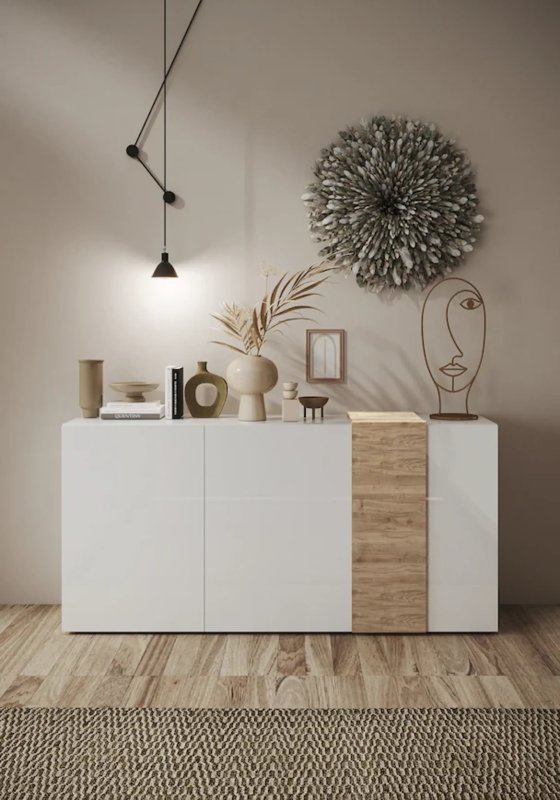 Home affaire Sideboard »Venus, Kommode« Breite 181 cm