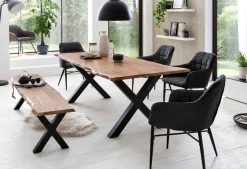 Home affaire Sitzbank »Manhattan« mit Baumkante