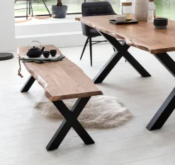 Home affaire Sitzbank »Manhattan« mit Baumkante