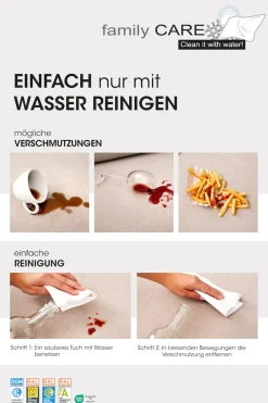 Home affaire 3-Sitzer »Apiro, 3-Sitzer – Premium-Komfort für dein Zuhause« Ergonomischer Federkern, optional motorisch ausziehbar