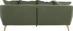 Home affaire 3-Sitzer »Baggio modern und romantisches Design, bequem« Zierkissen inklusive