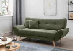 Home affaire 3-Sitzer »Basta, komfortable Wellenunterfederung, Breite 205cm«