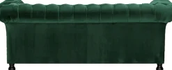 Home affaire 3-Sitzer »BRONNOY Chesterfield Sofa mit aufwendiger Knopfheftung, Breite 193 cm« Sofa mit geschwungenen Armlehnen, Chesterfield-Optik, Glamour